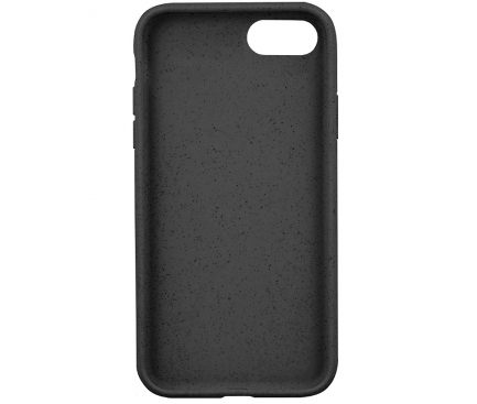 Husa Biodegradabila Forever Bioio pentru Apple iPhone 7 / Apple iPhone 8 / Apple iPhone SE (2020), Neagra, Blister 
