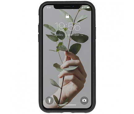 Husa Biodegradabila Forever Bioio pentru Apple iPhone X / Apple iPhone XS, Neagra, Blister 