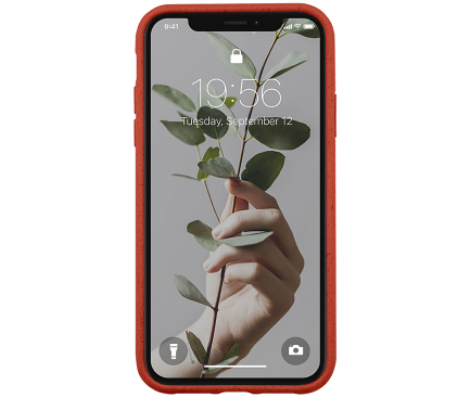 Husa Biodegradabila Forever Bioio pentru Apple iPhone XR, Rosie, Blister 