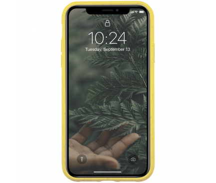 Husa Biodegradabila Forever Bioio pentru Apple iPhone 11 Pro, Galbena