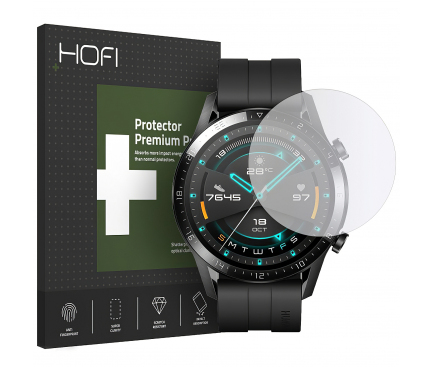 Folie Protectie HOFI PRO+ pentru Huawei Watch GT 2 46mm, Sticla Securizata