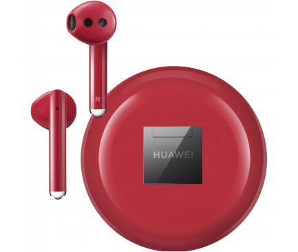 Handsfree Casti Bluetooth Huawei FreeBuds 3 CM-H-Shark, Rosu 55032452
