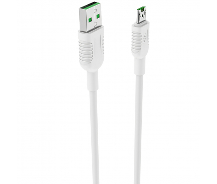 Cablu Date si Incarcare USB la MicroUSB Borofone BX33, 4A Billow, 1.2 m, Alb