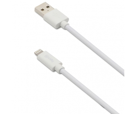 Cablu Date si Incarcare USB la Lightning Celly, 3 m, Alb USBLIGHT3MW