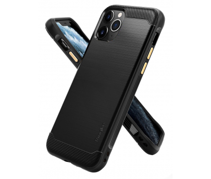 Husa TPU Ringke Onyx pentru Apple iPhone 11 Pro Max, Neagra OXAP0019