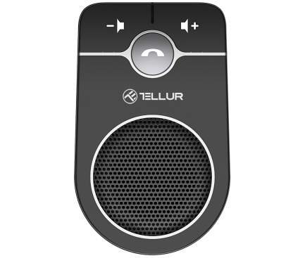 Carkit Bluetooth AUTO cu buton Apel, Tellur CK-B1, Negru TLL622061