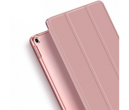 Husa Tableta TPU Tech-Protect SmartCase pentru Apple iPad 10.2 (2019) / Apple iPad 10.2 (2020), Roz Aurie