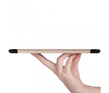 Husa Tableta TPU Tech-Protect SmartCase pentru Samsung Galaxy Tab A 10.1 (2019), Roz Aurie