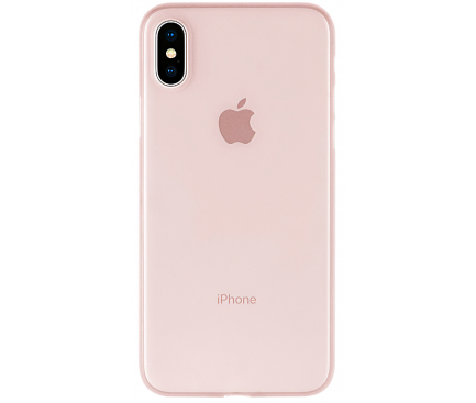 Husa Plastic Goospery Mercury Ultra Skin pentru Apple iPhone 11, Roz Aurie, Blister 
