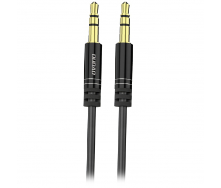 Cablu Audio 3.5 mm la 3.5 mm Dudao L12, 170 cm, Negru