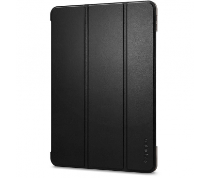 Husa TPU Spigen Smart Fold pentru Apple iPad Pro 12.9 (2020), Neagra ACS00893
