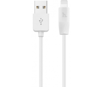 Cablu Date si Incarcare USB-A - Lightning HOCO Rapid X1, 18W, 3m, Alb