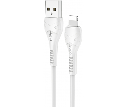 Cablu Date si Incarcare USB-A - Lightning HOCO X37, 18W, 1m, Alb