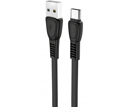 Cablu Date si Incarcare USB-A - USB-C HOCO X40 Noah, 18W, 1m, Negru