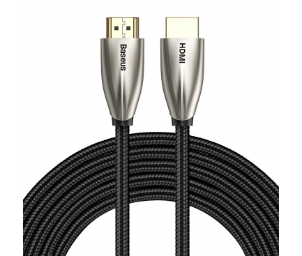 Cablu Audio si Video HDMI la HDMI Baseus 4K 60 Hz 3D 18 Gbps, 5m, Negru CADSP-D01