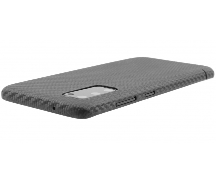 Husa Fibra Carbon Nevox pentru Samsung Galaxy S20 G980 / Samsung Galaxy S20 5G G981, Magnet Series, Neagra