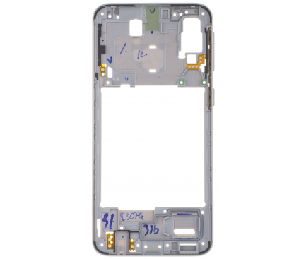 Carcasa Mijloc Samsung Galaxy A40 A405, Argintie
