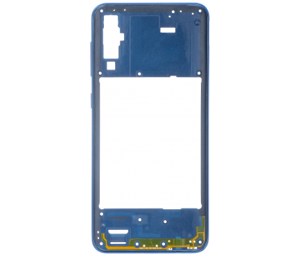 Carcasa Mijloc Samsung Galaxy A50 A505, Albastra