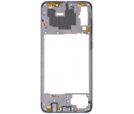 Carcasa Mijloc Samsung Galaxy A70 A705, Argintie