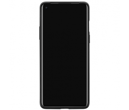 Husa pentru OnePlus 8, Sandstone, Neagra 5431100137