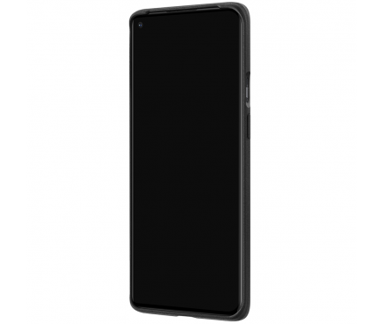 Husa Plastic OnePlus 8 Pro, Sandstone, Neagra, Blister 5431100144 