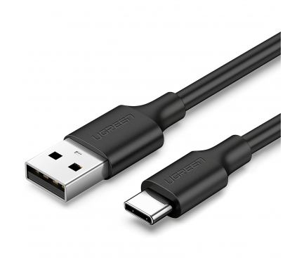 Cablu Date si Incarcare USB la USB Type-C UGREEN 3A, 0.5 m, Negru, Bulk