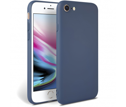 Husa TPU Tech-Protect ICON pentru Apple iPhone 7 / Apple iPhone 8 / Apple iPhone SE (2020), Albastra, Blister 