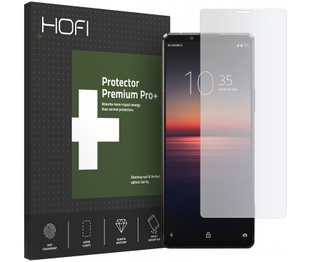Folie Protectie Ecran HOFI pentru Sony Xperia 1 II, Plastic, PRO+, Blister 