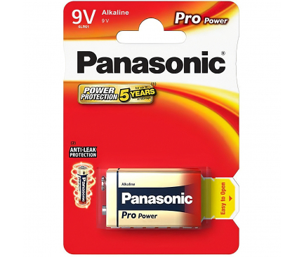 Baterie Panasonic Pro Power, 6LR61 / 9V