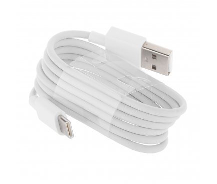 Cablu Date si Incarcare USB la MicroUSB Xiaomi, 0.8 m, Alb
