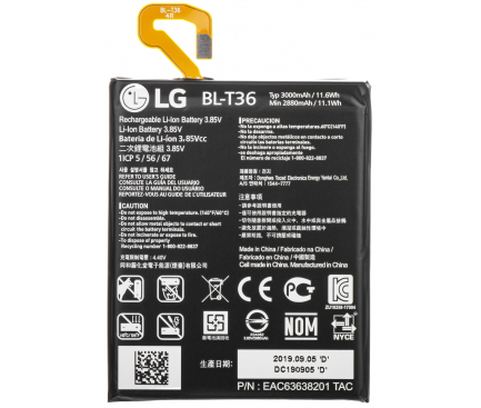 Acumulator LG K10 (2018), BL-T36