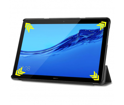 Husa Tableta TPU Tech-Protect SmartCase pentru Huawei MediaPad T5, Bleumarin