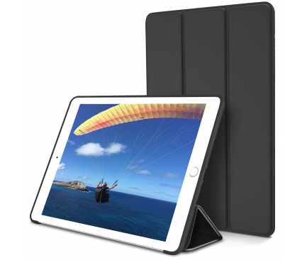 Husa Tableta TPU Tech-Protect SmartCase pentru Apple iPad Air (2013), Neagra