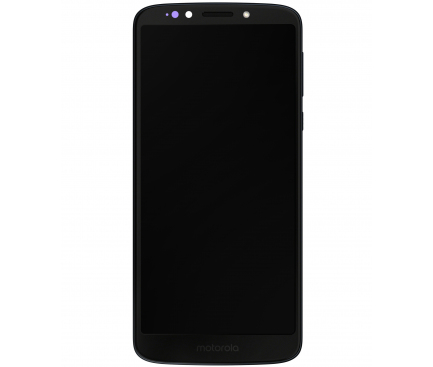 Display - Touchscreen Motorola Moto E5 Plus, Cu Rama, Varianta Europa, Negru