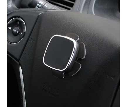 Suport Auto Magnetic OEM Steering Wheel, Universal, Argintiu