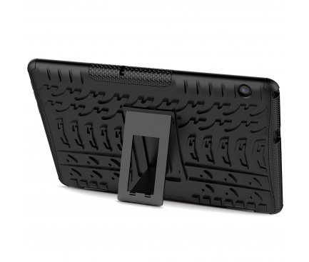 Husa Tableta Plastic - TPU Tech-Protect ARMORLOK pentru Huawei MediaPad T5, Neagra