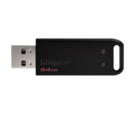 Memorie Externa Kingston DT20, 64Gb, USB 2.0, Neagra, Blister DT20/64GB 