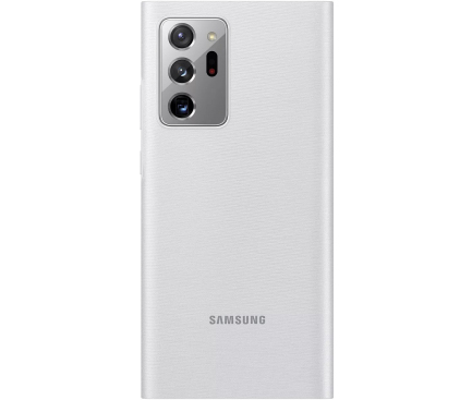 Husa Samsung Galaxy Note 20 Ultra N985 / Samsung Galaxy Note 20 Ultra 5G N986, Led Wallet Cover, Alba EF-NN985PSEGEU