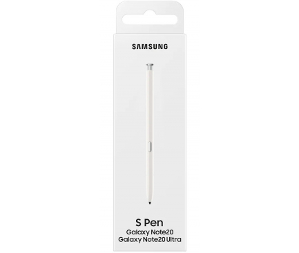 S-Pen Samsung Galaxy Note 20 5G N981 / Note 20 N980, Alb EJ-PN980BWEGEU