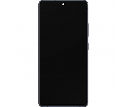 Display cu Touchscreen Samsung Galaxy S10 Lite G770, cu Rama, Negru, Service Pack GH82-21672A