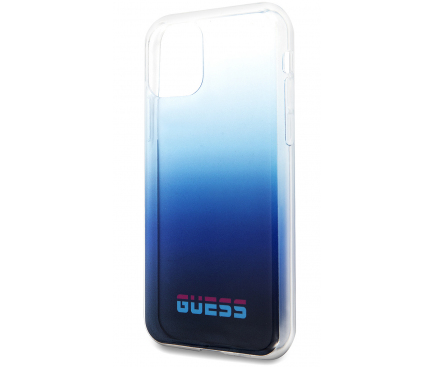 Husa TPU Guess California pentru Apple iPhone 11 Pro, Albastra, Blister GUHCN58DGCNA 