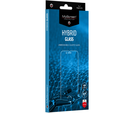 Folie Protectie Ecran MyScreen pentru Samsung Galaxy A21s, Sticla securizata, MS HybridGLASS