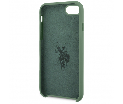Husa pentru Apple iPhone SE (2022) / SE (2020) / 8, U.S. Polo, Big Horse, Verde USHCI8SLHRGN