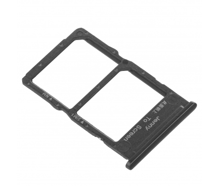 Suport SIM - Card Huawei P40 lite, Negru