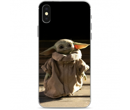 Husa TPU Disney Star Wars Baby Yoda 001 pentru Apple iPhone 11, Multicolora, Blister 