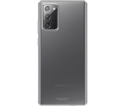 Husa TPU Samsung Galaxy Note 20 N980 / Samsung Galaxy Note 20 5G N981, Clear Cover, Transparenta EF-QN980TTEGEU