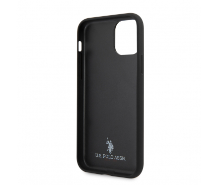 Husa TPU U.S. Polo Wrapped pentru Apple iPhone 11, Bleumarin USHCN61PUNV