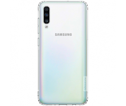 Husa TPU Nillkin Nature pentru Samsung Galaxy A70 A705, Transparenta, Blister 