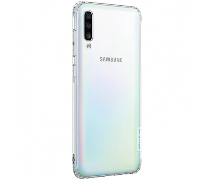 Husa TPU Nillkin Nature pentru Samsung Galaxy A70 A705, Transparenta, Blister 