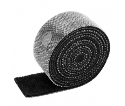 Banda UGREEN Velcro LP124, 15 mm x 2m, Neagra